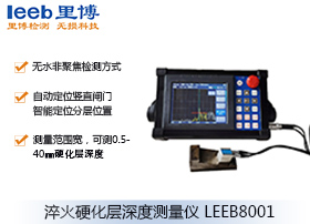 超聲波淬火硬化層深度測量儀  LEEB8001